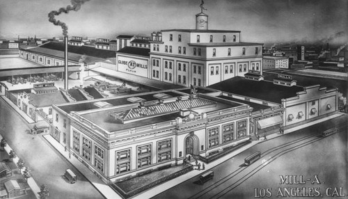 Globe Grain and Milling Company, rendering