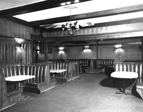 Chasen's prior to demolition, dining areas