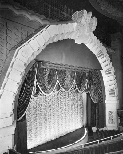 Remodeled proscenium, Paramount Theater — Calisphere