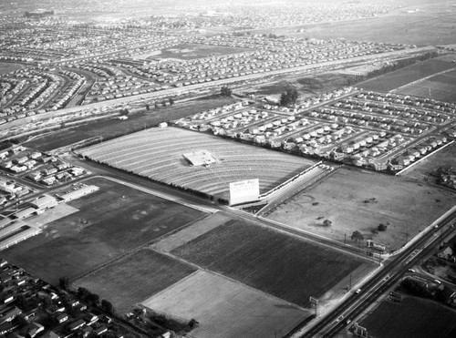 Harbor Boulevard Drive-In, Santa Ana, looking southeast