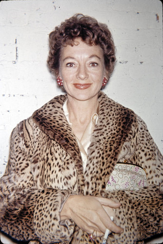 Evelyn Keyes in New York City