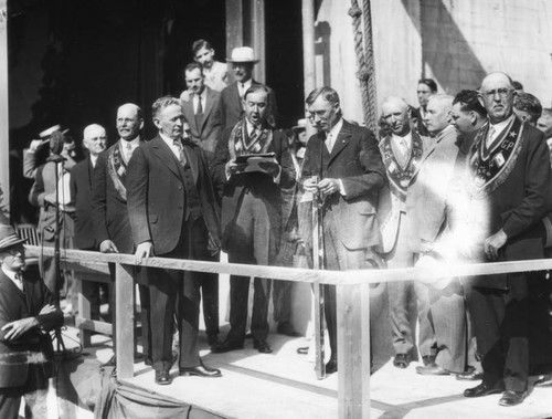 Los Angeles City Hall groundbreaking