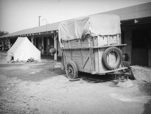 Horse trailer at Los Angeles County Fair