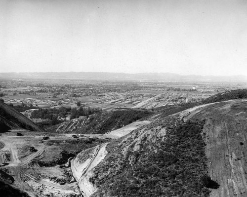 Moving mountains in Lopez Canyon