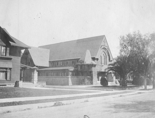 Exterior view, All Saints' Episcopal Church