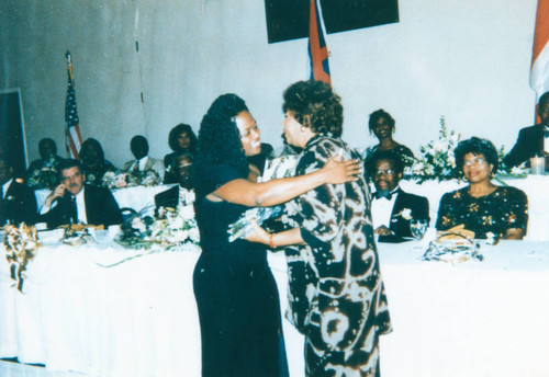 Vice Chancellor Claudia Mitchell honored by the Consortium for Belizean Development Inc