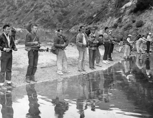 San Gabriel River fishing