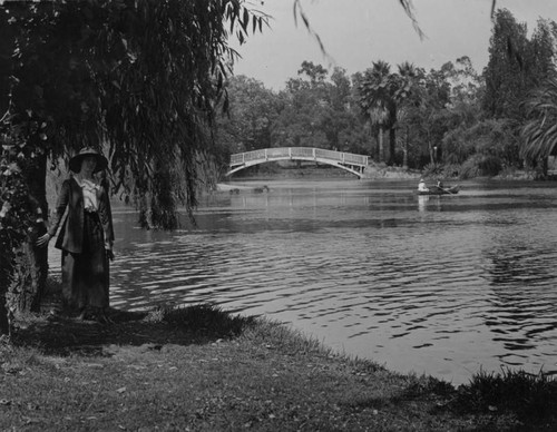 Woman at Hollenbeck Park