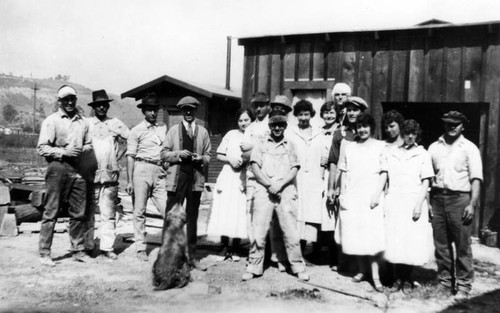 Claycraft pottery workers