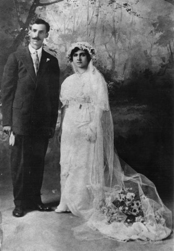 Mexican wedding portrait