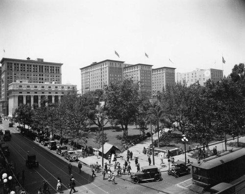 Pershing Square in 1930