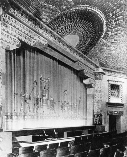 Proscenium of the Egyptian Theatre, Pasadena