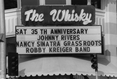 Marquee at The Whisky A-Go-Go