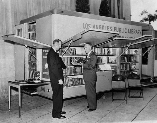 Bookmobile inspection