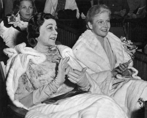 Ann Harding and Frances Marion