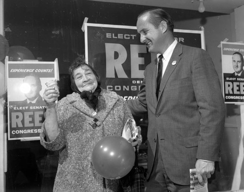 California State Senator Thomas M. Rees campaigns for 26th District ...