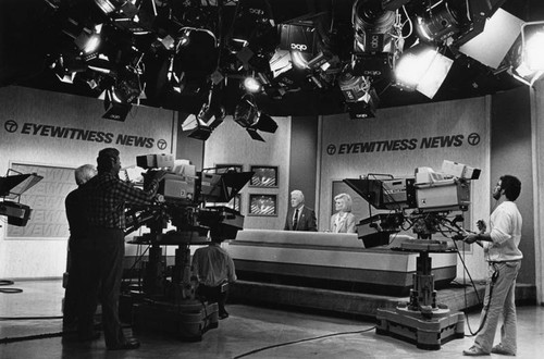 KABC news set — Calisphere