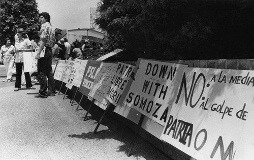 Anti-Somoza demonstration