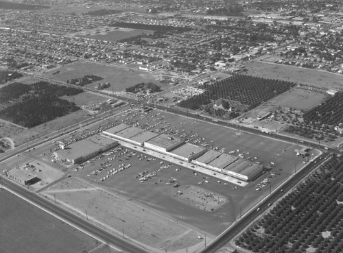 Orange Fair Center, Orangethorpe Ave. and Harbor Blvd., looking northwest