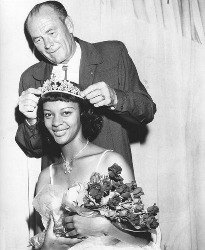 Pacoima Community Fair Queen, Glenda Fields and Earle Erne