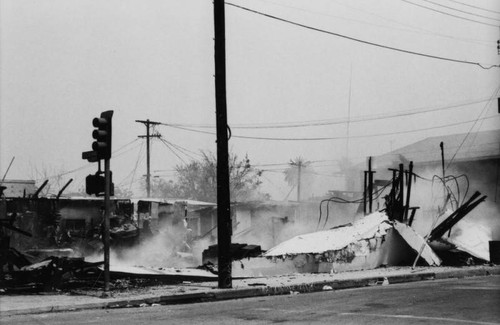 Destroyed store