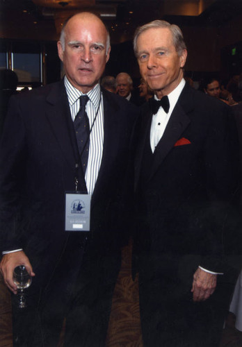 Brown and Wilson at inaugural gala