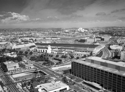 Eastern area of downtown Los Angeles