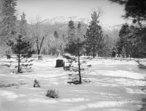 Idyllwild and peaks of the San Jacintos