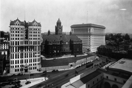 Three public buildings