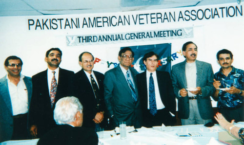 Pakistani American Veteran Association meeting