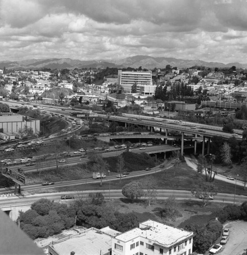 Four level interchange, Los Angeles