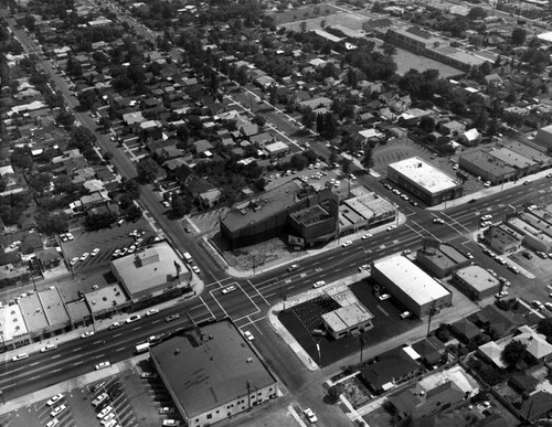 California Theater and businesses, Burbank