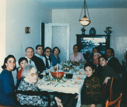 Turkish family celebrates the New Year