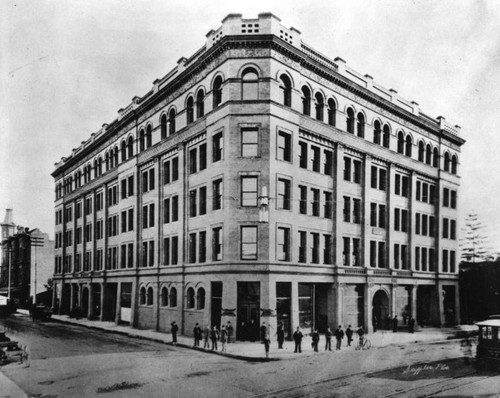 Exterior of Bradbury Building