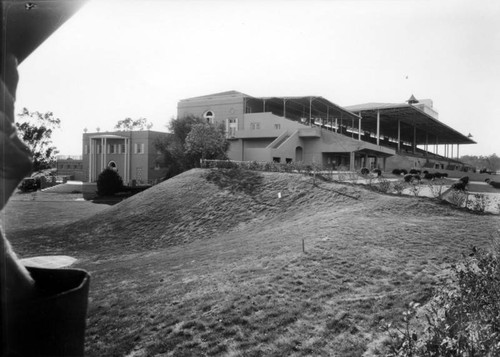 Santa Anita Racetrack's grandstand and clubhouse, view 3