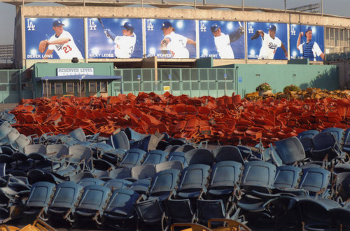 Dodger Stadium seats