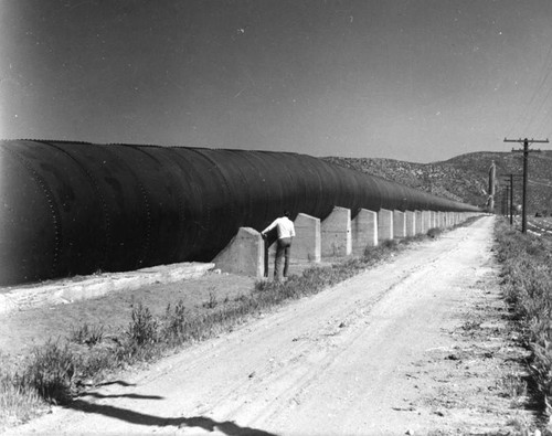 View of the L.A. Aqueduct