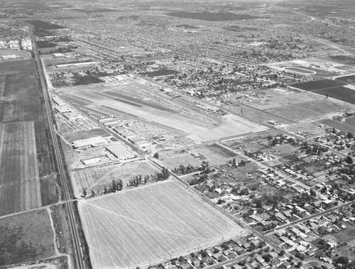 Fullerton Airport, looking southeast