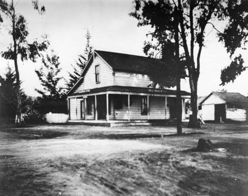 Colegrove store and post office