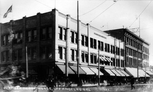 L.A. Chamber of Commerce at Mason Building, view 1