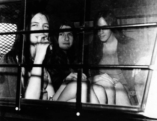 Manson girls in car