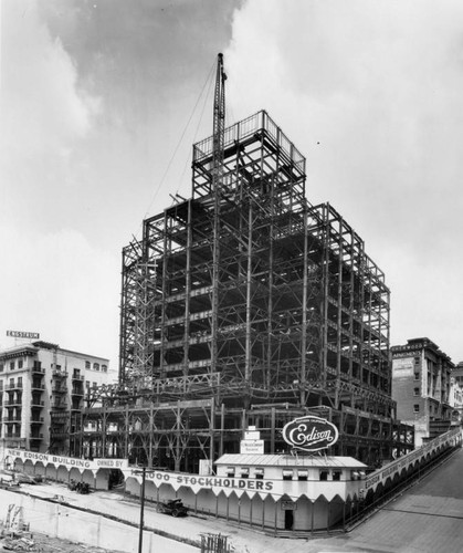 Southern California Edison Building, frame