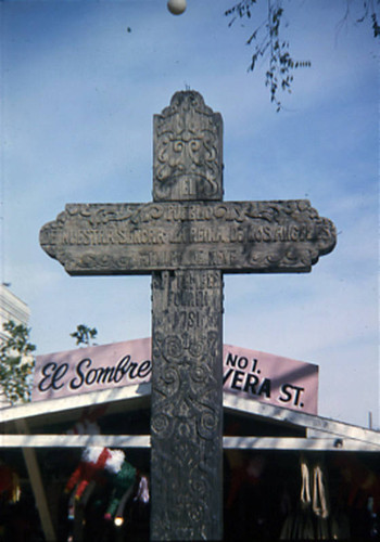 Olvera Street cross