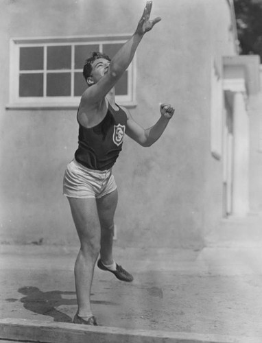 Harold Silbert, U.S.C. Trojan shot putter