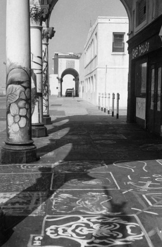 Sidewalk at the Gas House