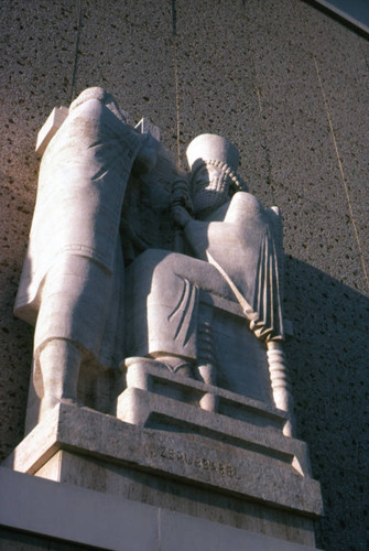 Scottish Rite Temple statue — Calisphere