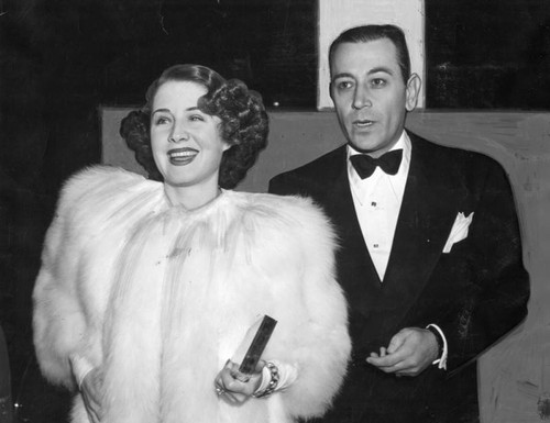 Norma Shearer and George Raft