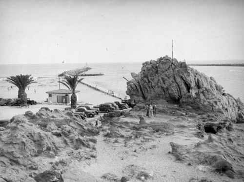 Rocks and jetties, Corona del Mar