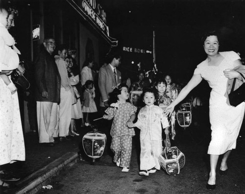 Children at Moon Festival