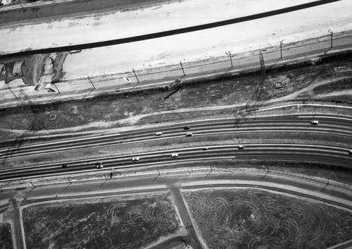 Long Beach (710) Freeway, looking southwest